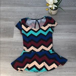 [ Charlotte Russe ] peplum Blouse